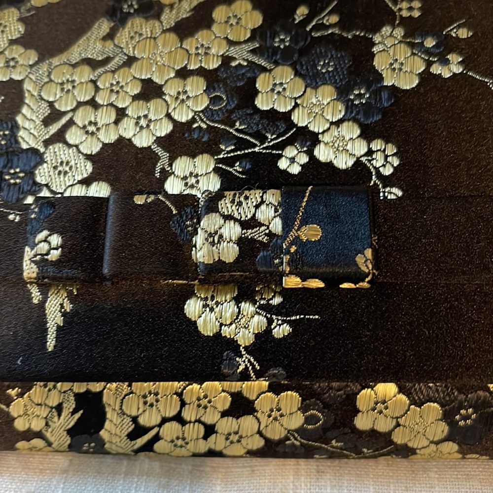 Black and gold evening bag by Carla Marchi - Picture 2 of 7